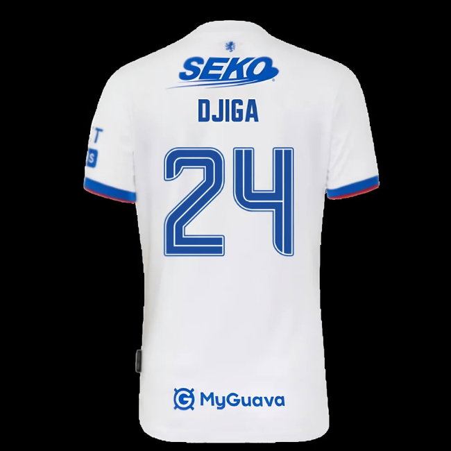 2025-2026 Rangers Away Shirt (Womens) (Djiga 24)-SoccerKits Hub | Buy Soccer Jerseys Online